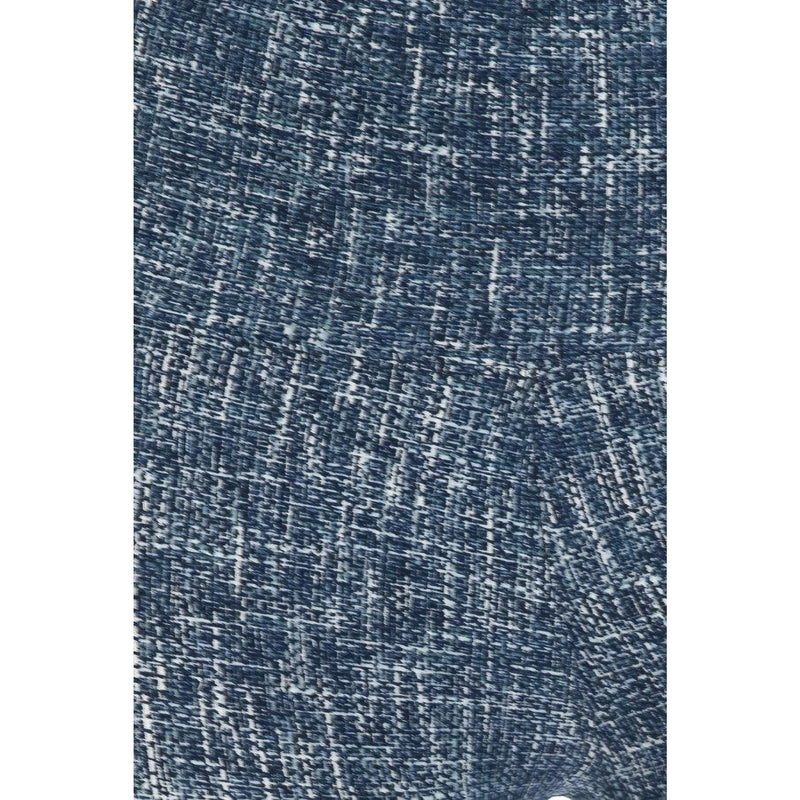 Load image into Gallery viewer, Close-up of the blue multi-print pattern on knit leggings, displaying the detailed texture and quality material for active and casual wear.
