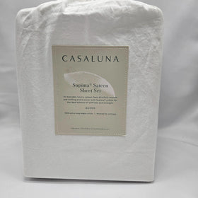 Sateen Sheet Set 500 Thread Count Washed Supima - Casaluna™ Shop Now at Rainy Day Deliveries