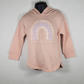 Grayson Mini Pullover Graphic Hoodie Shirt Girls Pink 3T Shop Now at Rainy Day Deliveries