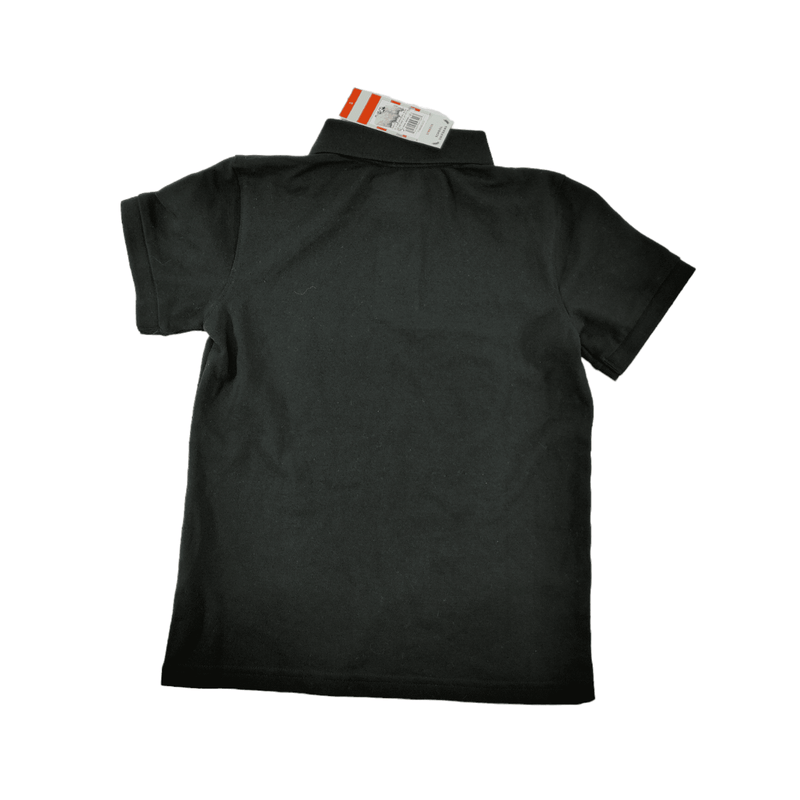Load image into Gallery viewer, Boys&#39; Short Sleeve Stretch Pique Uniform Polo Shirt in Black by Cat &amp; Jack Shop Now at Rainy Day Deliveries
