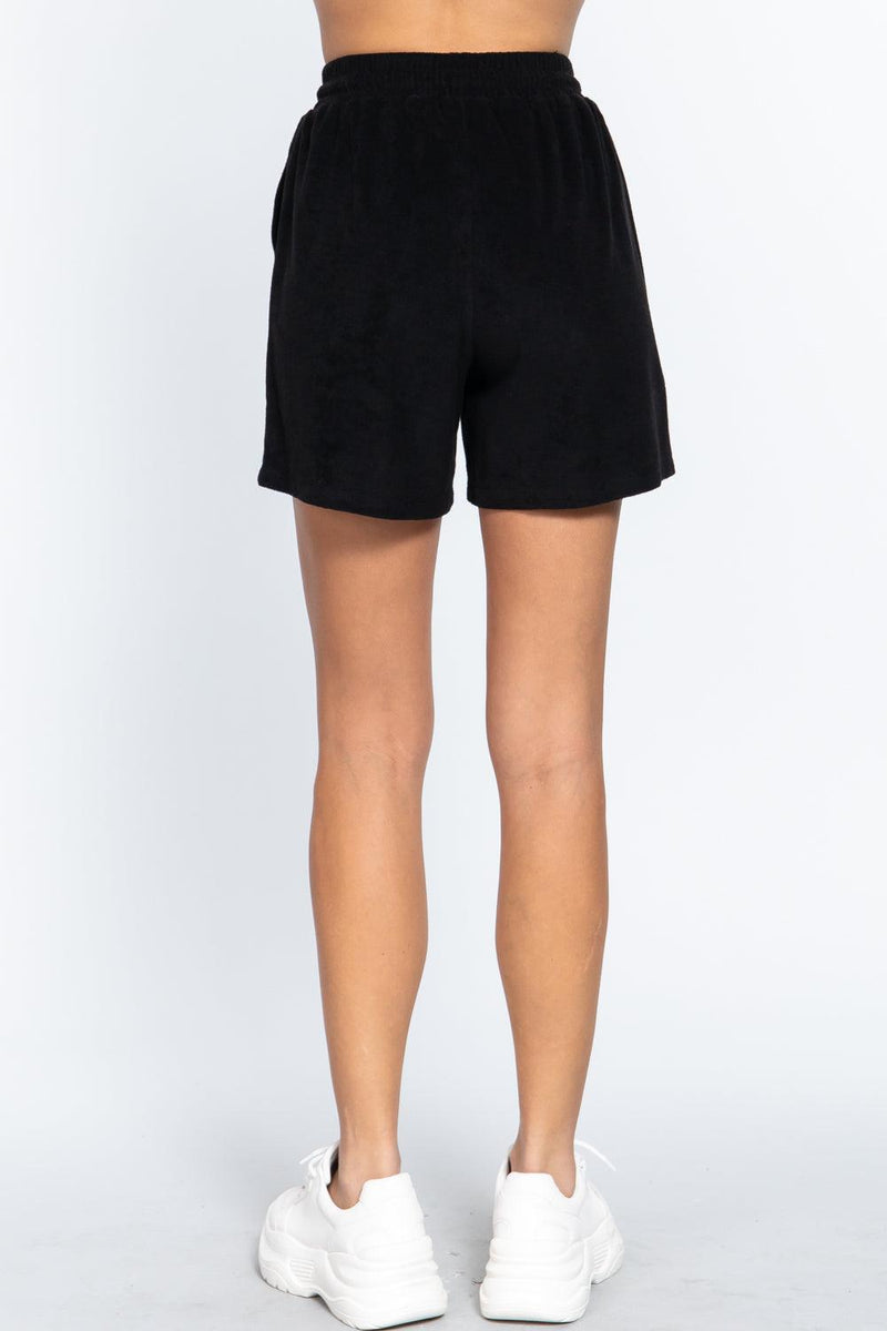 Load image into Gallery viewer, Comfy Terry Toweling Drawstring Shorts Shop Now at Rainy Day Deliveries
