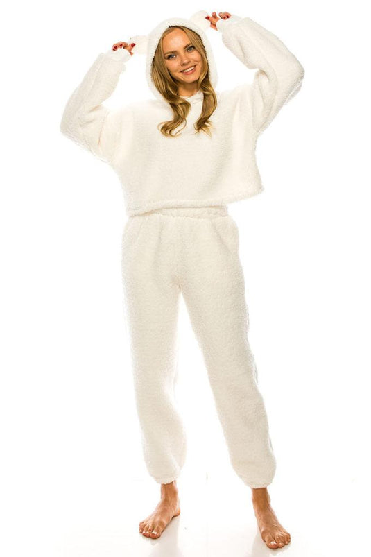 Ultra-Comfy 2-Piece Cream Pajama Set Shop Now at Rainy Day Deliveries