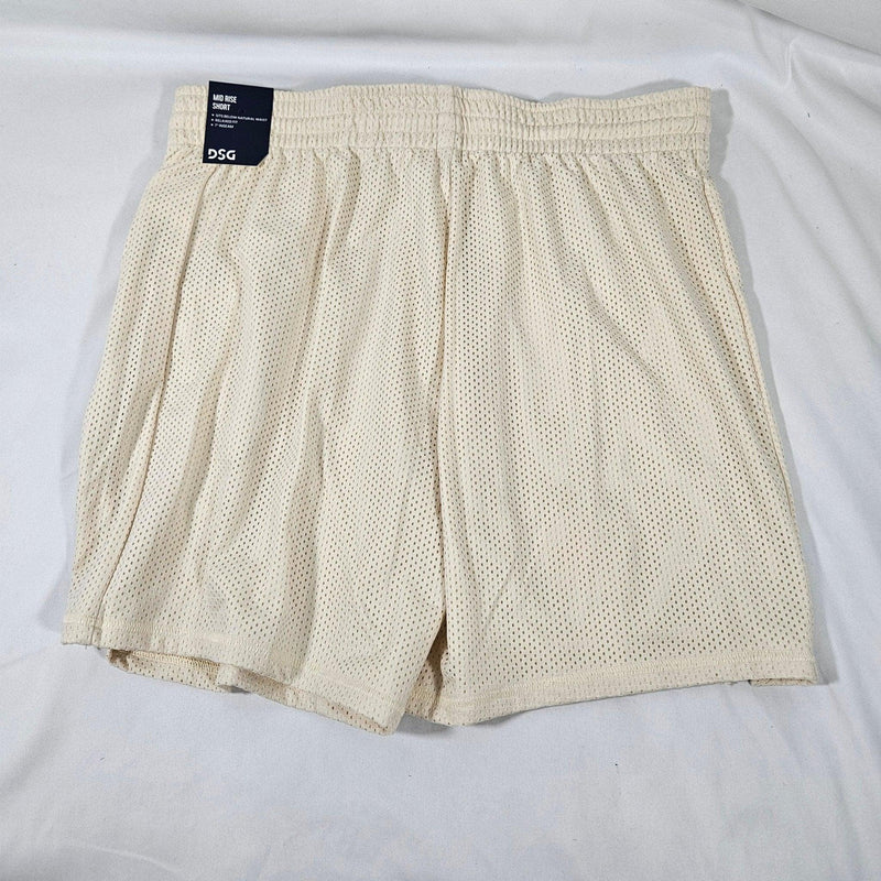 Load image into Gallery viewer, DSG Women&#39;s 7” Mesh Shorts Medium, Light Sand Shop Now at Rainy Day Deliveries
