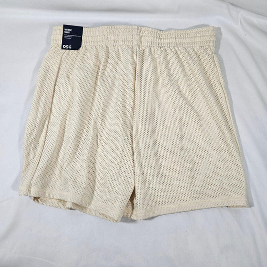 DSG Women's 7” Mesh Shorts Medium, Light Sand Shop Now at Rainy Day Deliveries