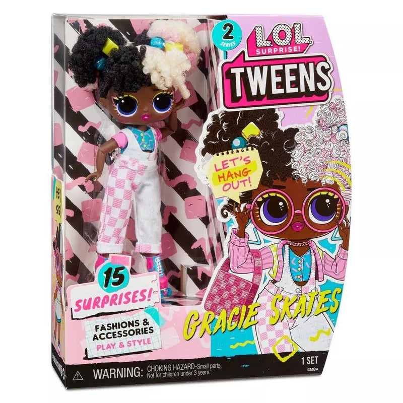 Load image into Gallery viewer, L.O.L. Tweens Gracie Skates - 6&quot; Fashion Doll with Roller Skates Shop Now at Rainy Day Deliveries
