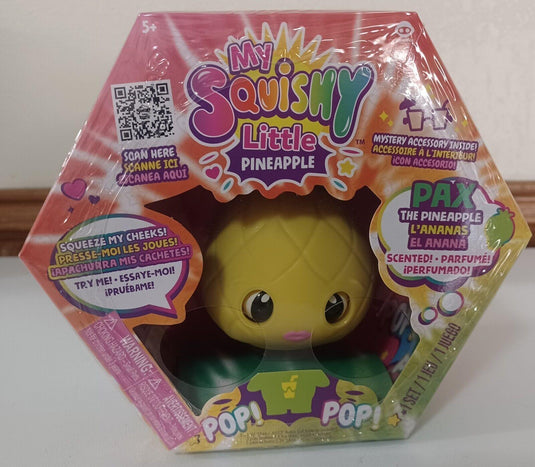 My Squishy Little Pineapple: Pax - Interactive Doll Collectible with Accessories Shop Now at Rainy Day Deliveries