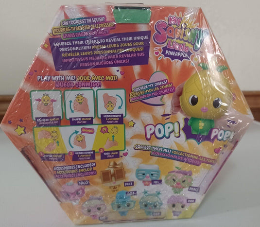 My Squishy Little Pineapple: Pax - Interactive Doll Collectible with Accessories Shop Now at Rainy Day Deliveries