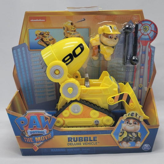 Paw Patrol The Movie Rubble Deluxe Vehicle Shop Now at Rainy Day Deliveries