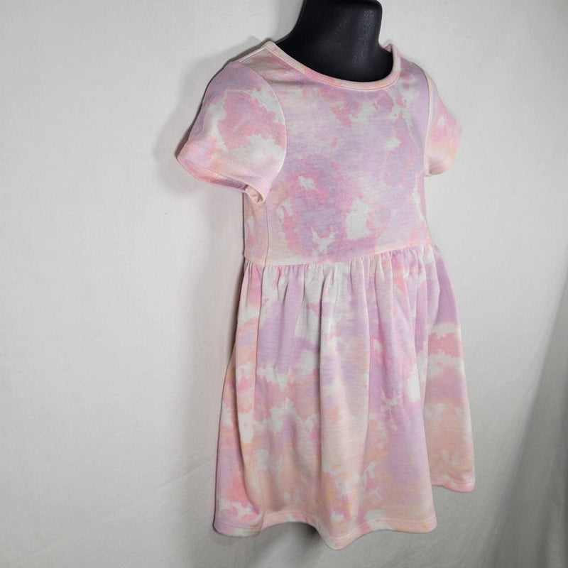Load image into Gallery viewer, Toddler Girls Knit Short Sleeve Dress - Cat &amp; Jack - Pink Shop Now at Rainy Day Deliveries
